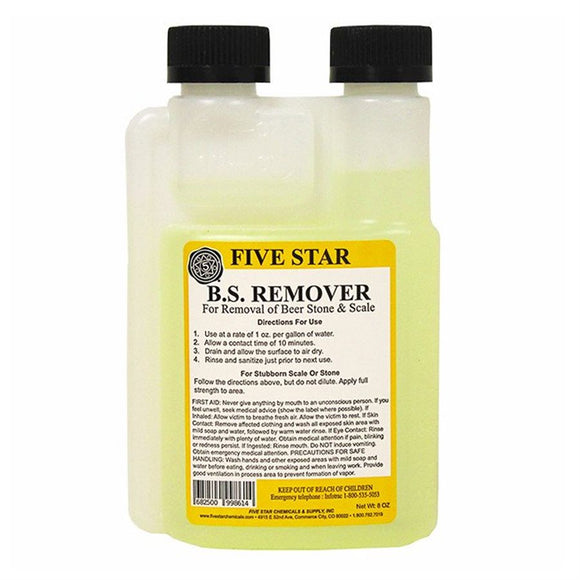 Five Star Beer Stone remover, 8 oz