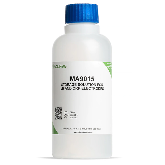 Milwaukee MA9015 Storage Solution for pH / ORP Electrodes - 230 ml