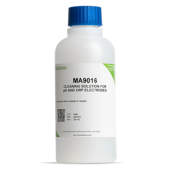Milwaukee MA9016 Cleaning Solution for pH / ORP Electrodes - 230 ml