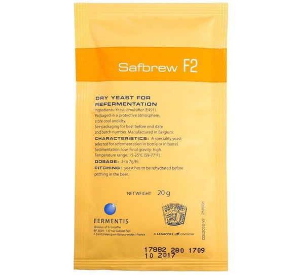 Safbrew (Safale) F-2 20g Sachet