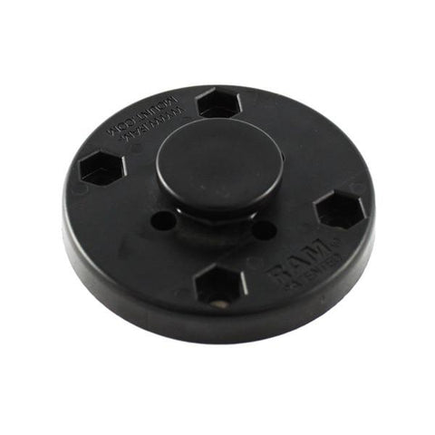 RAP-293U - RAM 2-1/2" DIA. BASE W/ OCTAGON BUTTON - Image1