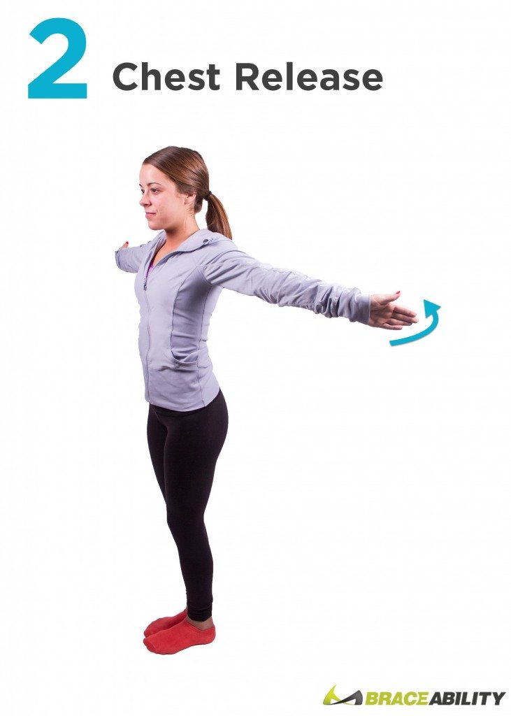 chest release exercise for fixing bad posture