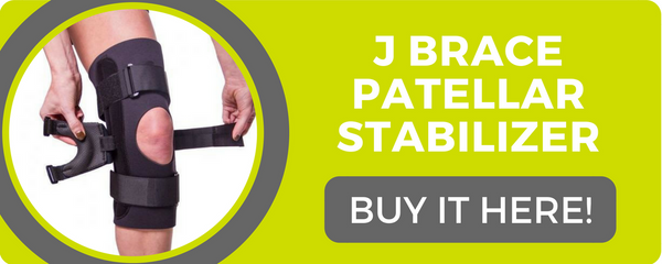 use a j brace to help stabilize your patella after a dislocation