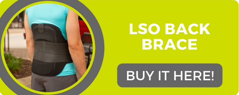 the heavy duty lso back brace from braceability can hold our heat and ice therapy pack