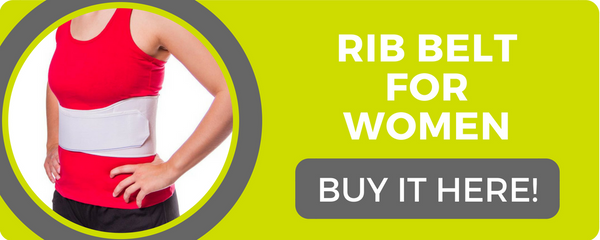 wear a rib belt during pregnancy to prevent dislocations and fractures