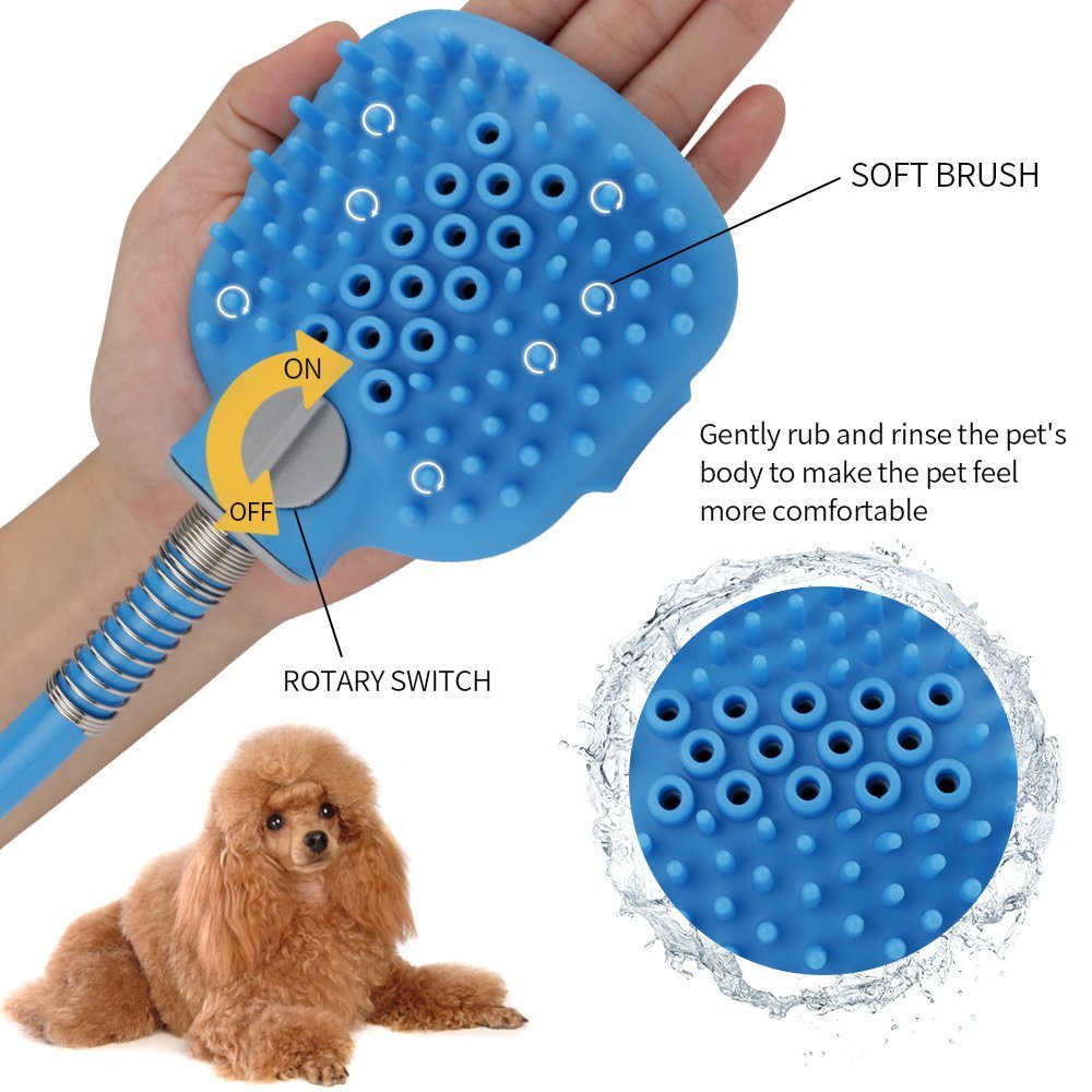 dog shower brush