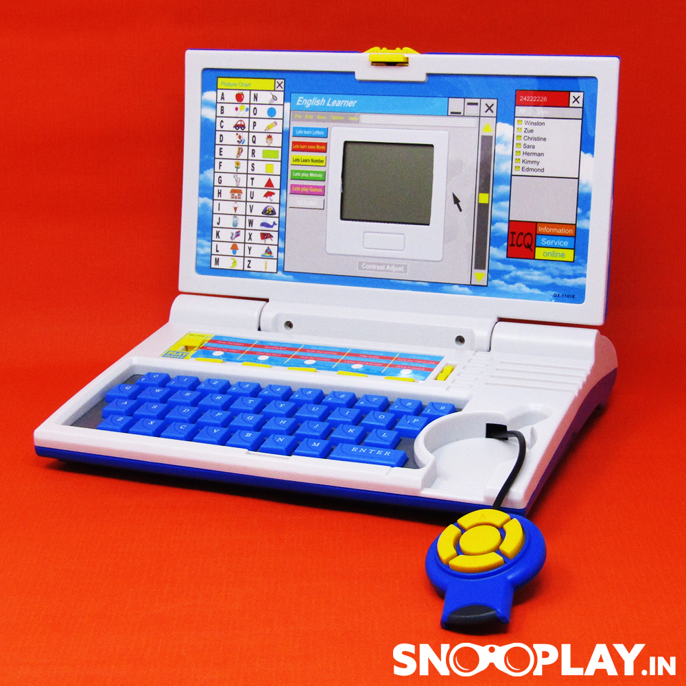 opgraven werkgelegenheid Garantie Buy Educational Laptop (20 Activities) for Kids Toy on Snooplay Online  India Ben10 Toy