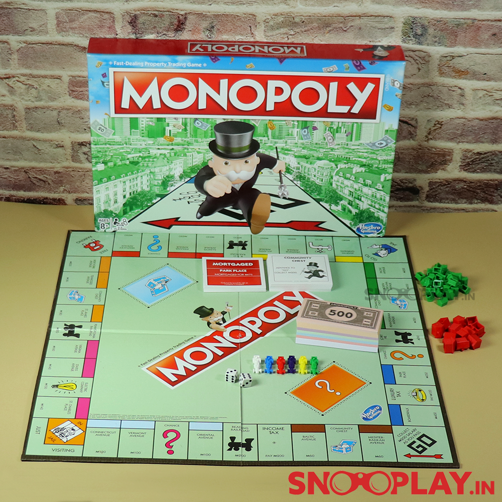 Buy Hasbro Monopoly Board Game India Family Board Game Online India Business Game – Snooplay