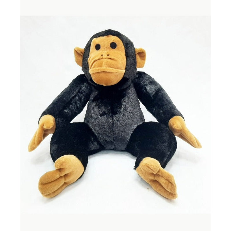 Buy Chimpanzee Plush Soft Toy Black - Height 30 cm on snooplay online