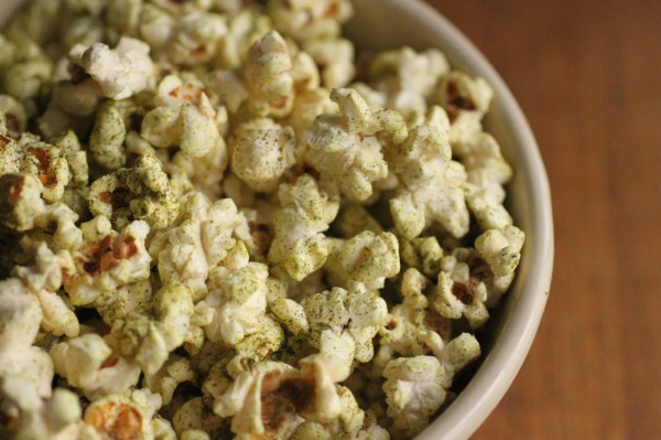 Healthy seasoned popcorn 