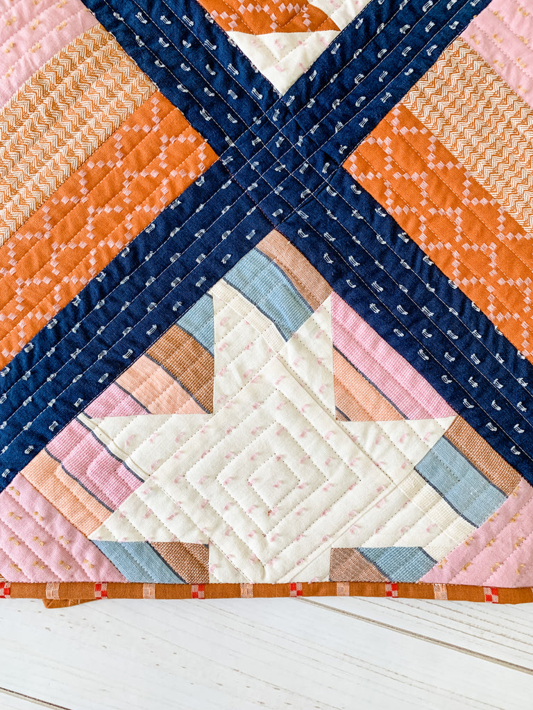 Mountain Valley Quilt by Julie Burton of Running Stitch Quilts