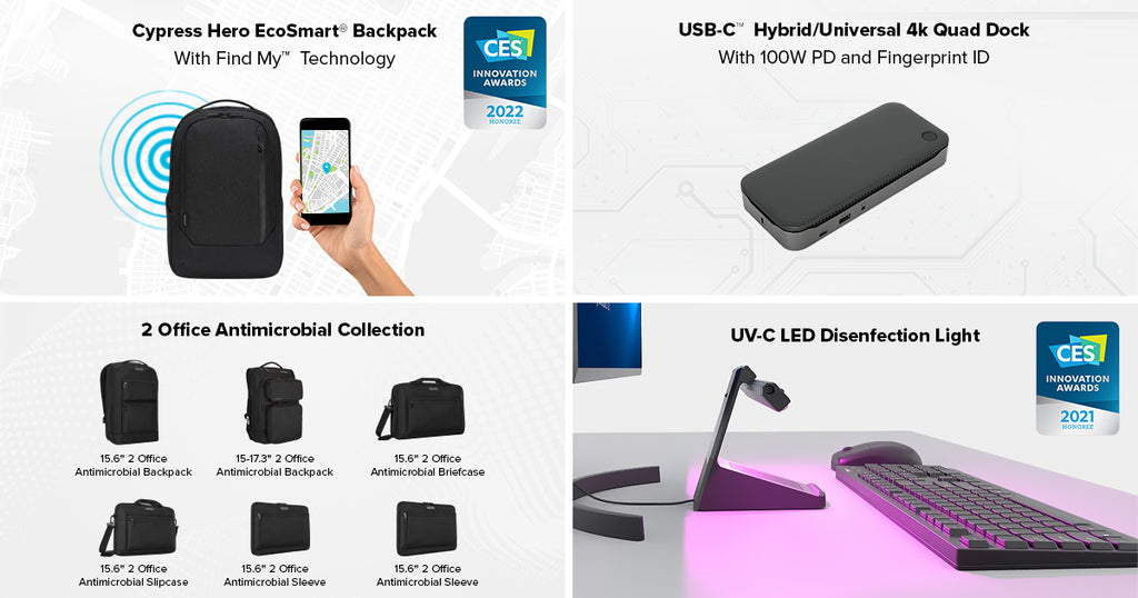 Targus showcases new range at CES 2022 to empower a seamless life