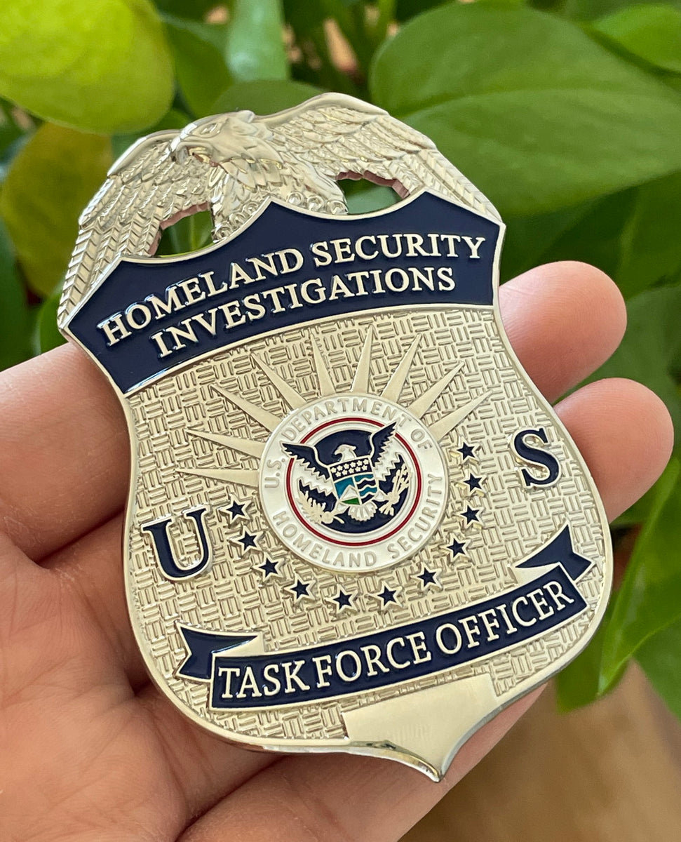 Us Hsi Tfo Task Force Officer Badge Homeland Security Investigations R