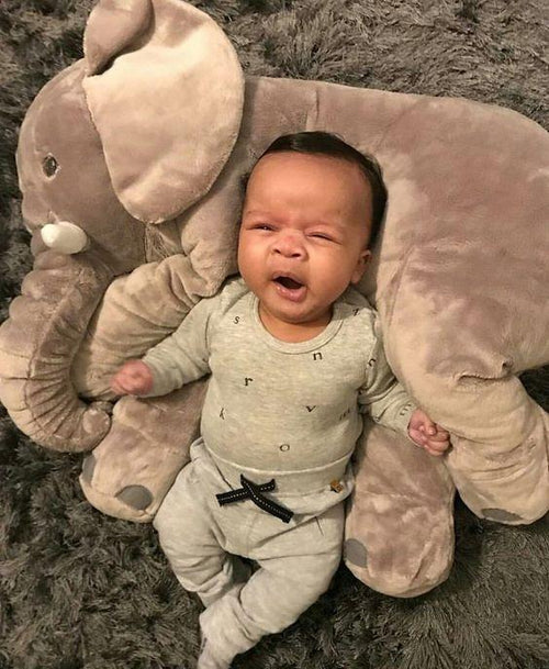Elephant Soft Snuggle Pillow