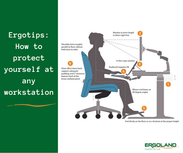 Ergotips: How to protect yourself at any workstation