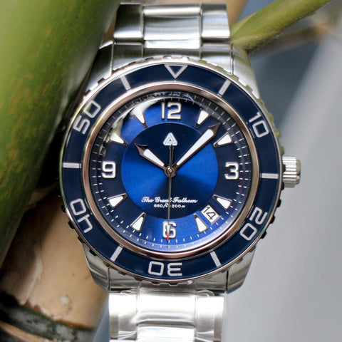 SEIKO 5 Sports SNZH53 The Great Fathom Mod - Blue by Lucius Atelier
