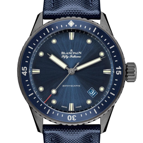 Blancpain Fifty Fathoms Paddle Hands