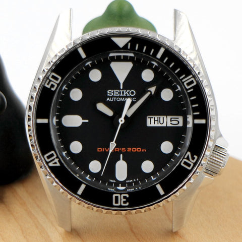 SKX013 The Submariner Bezel - Silver Mirror Polished - A SEIKO Mod Part by Lucius Atelier