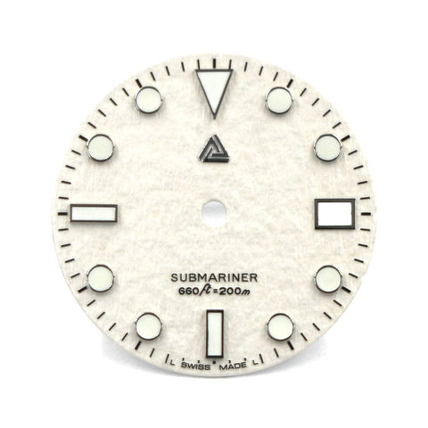 Submariner Dial - Snowflake Edition (Date) - A SEIKO Mod Part by Lucius Atelier
