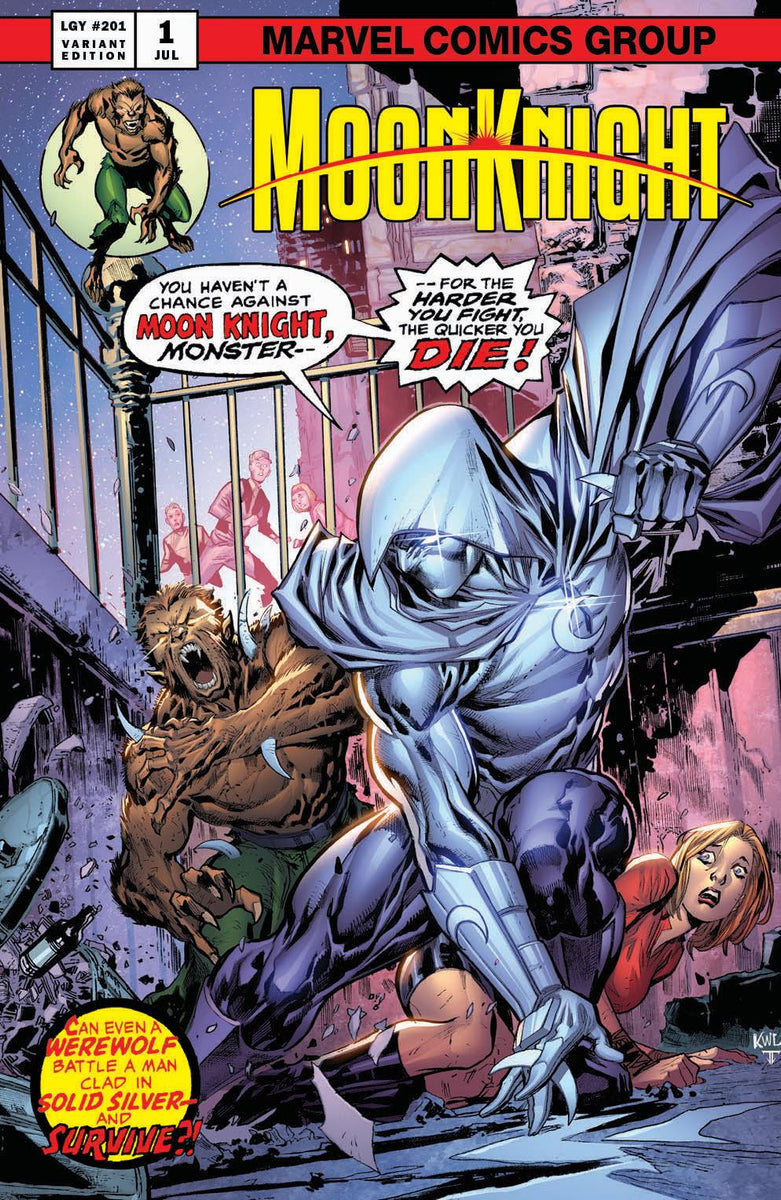 Moon Knight #1 - TerrifiCon Exclusive - Werewolf by Night Homage - Ken