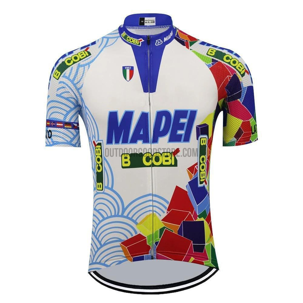Team Mapei Colnago Retro Cycling Jersey 