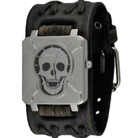 skull watch buckle