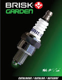 Brisk Spark Plugs for Garden lawn mowers, chainsaws, strimmers, 2 stroke and 4 stroke