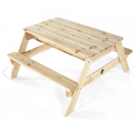 sand table picnic bench