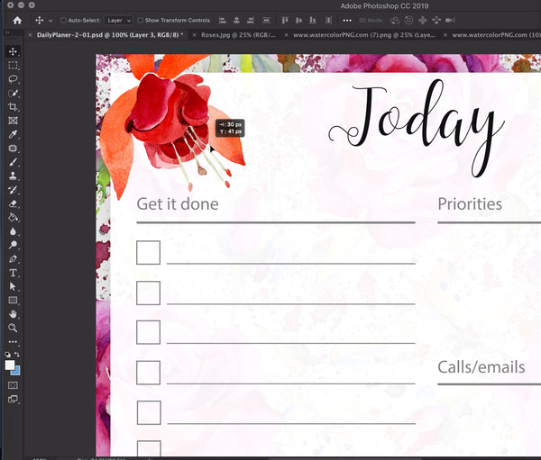 daily routine planner free download