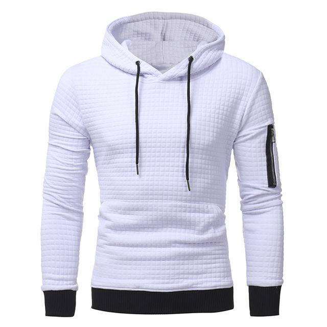 mens solid hoodies