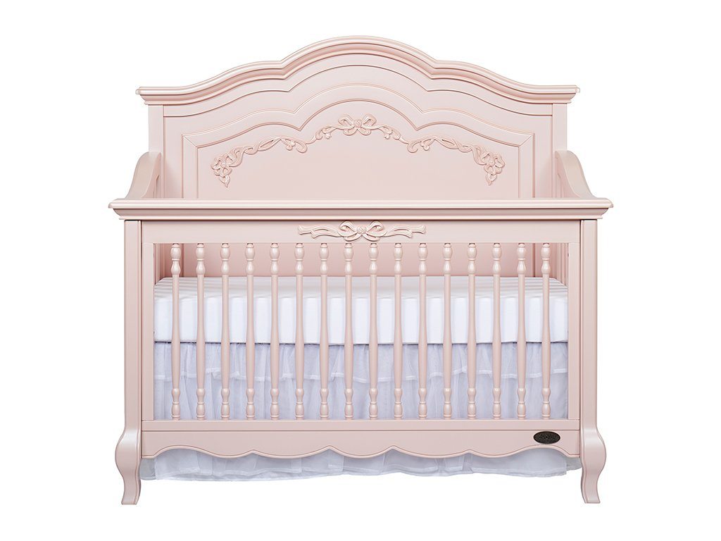 evolur aurora crib frost