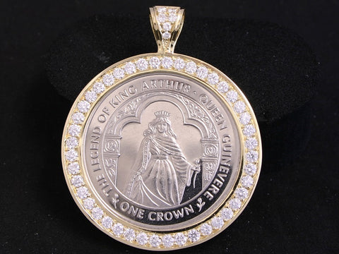 Rapid Prototype Jewelry- Coin Pendant