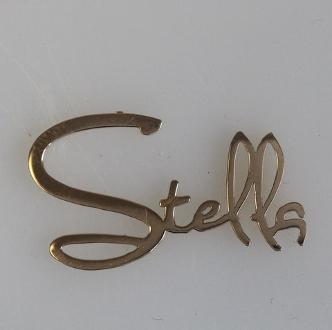Your Name in Custom Gold