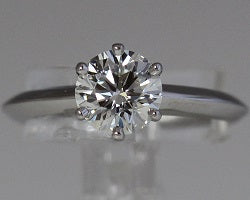 Solitaire tiffany ring
