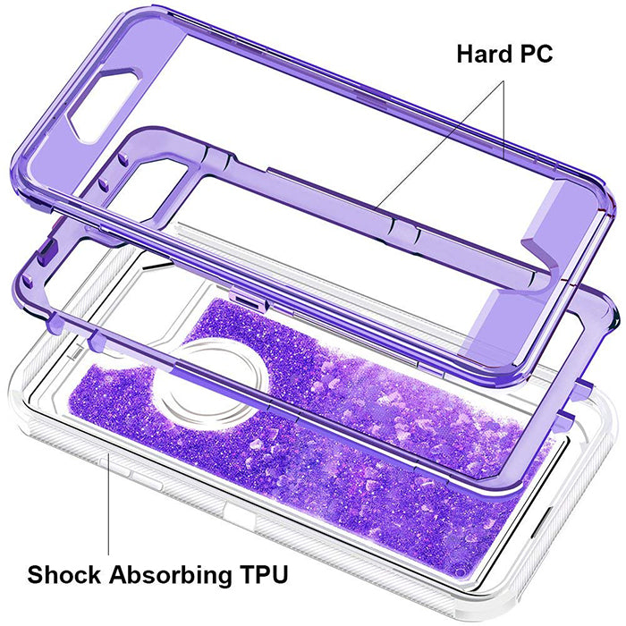 3 layer hard hybrid protective iphone case
