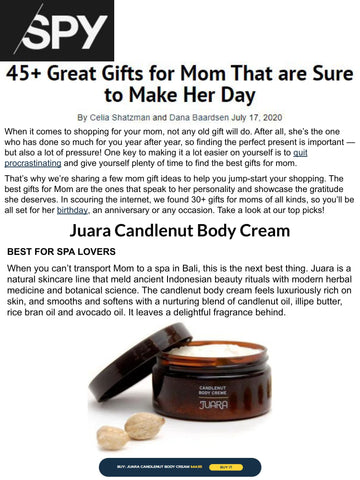 SPY: GREAT GIFT FOR MOMS