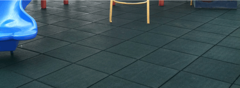 playground rubber tile surfacing