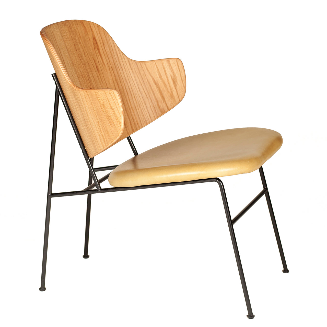 Penguin Lounge Chair: Seat Upholstered