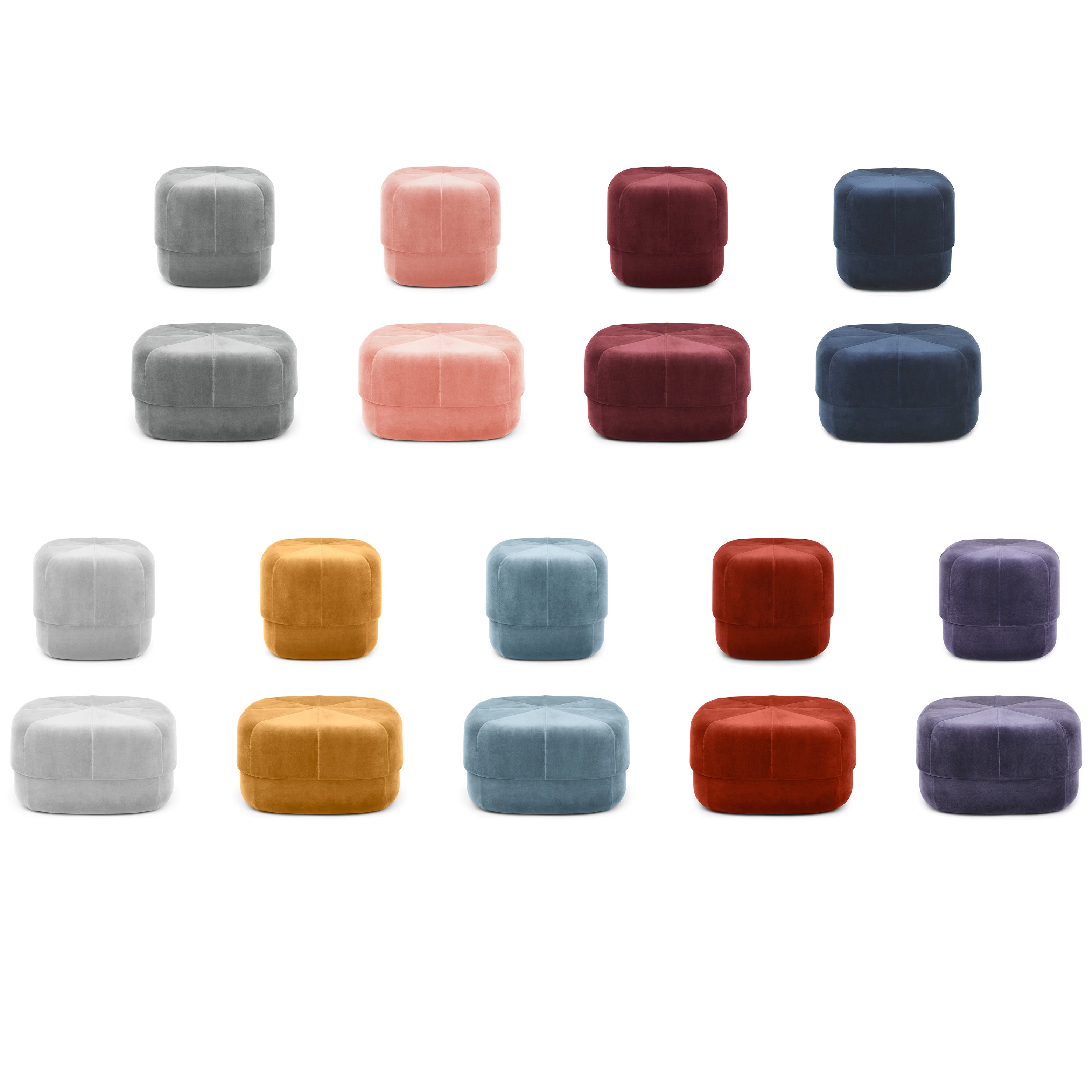 Circus Pouf Velour