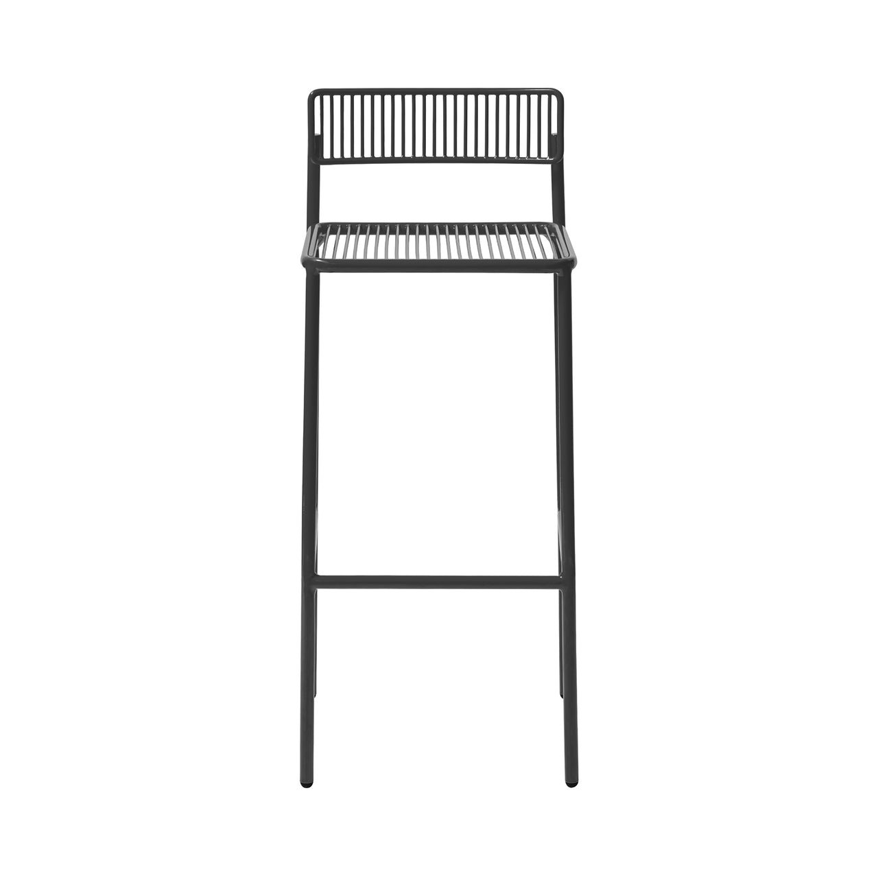 Rachel Bar + Counter Stool: Bar + Black