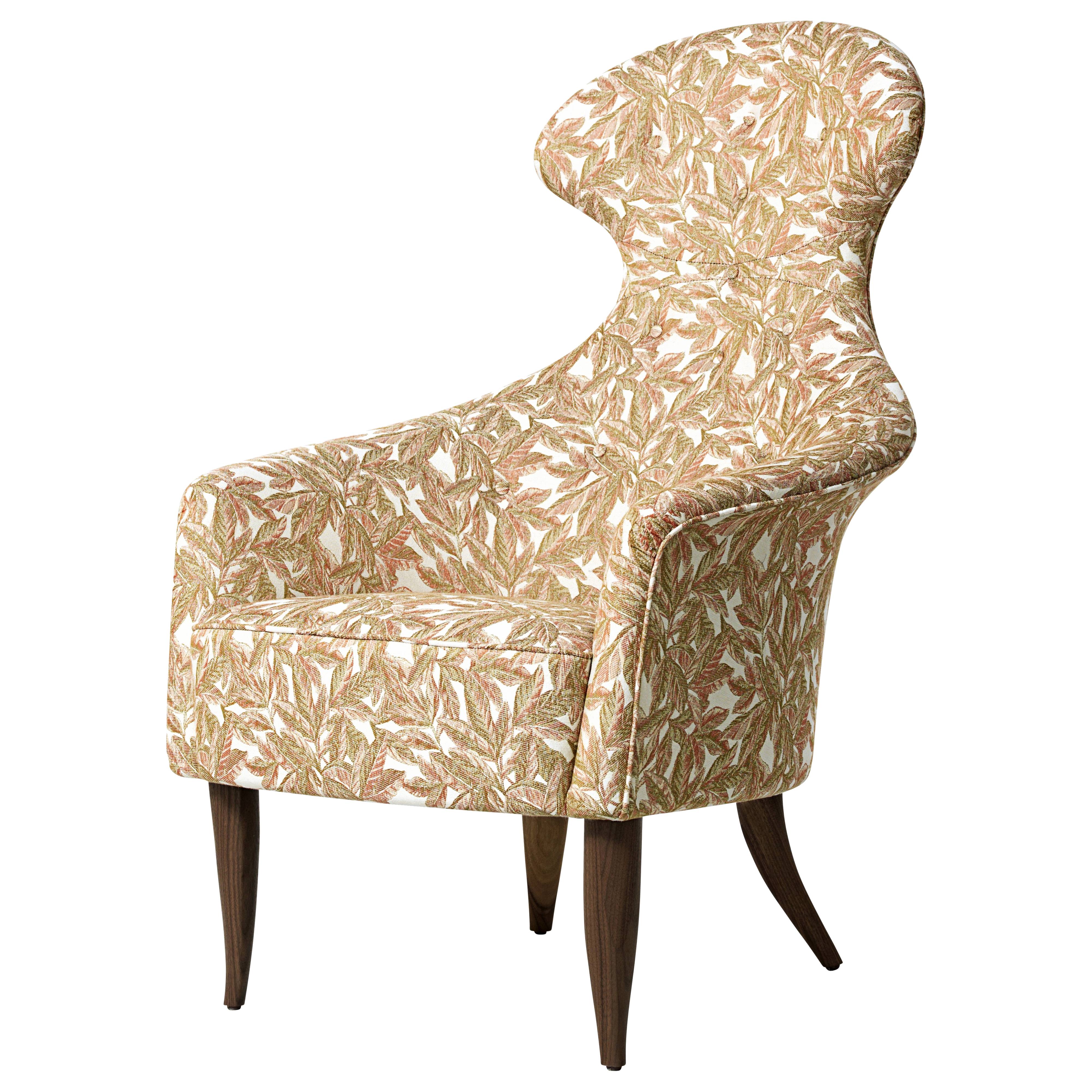 Eva Lounge Chair: American Walnut