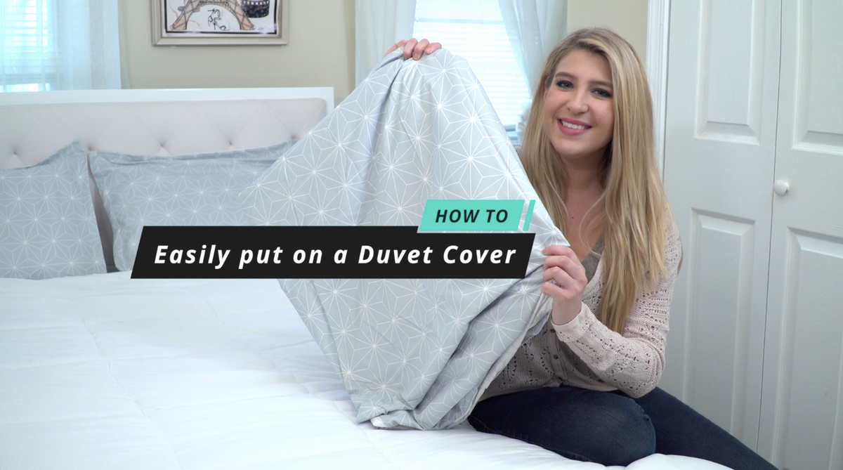 Video How To Put On A Duvet Cover Like A Pro Vaulia Home Collection