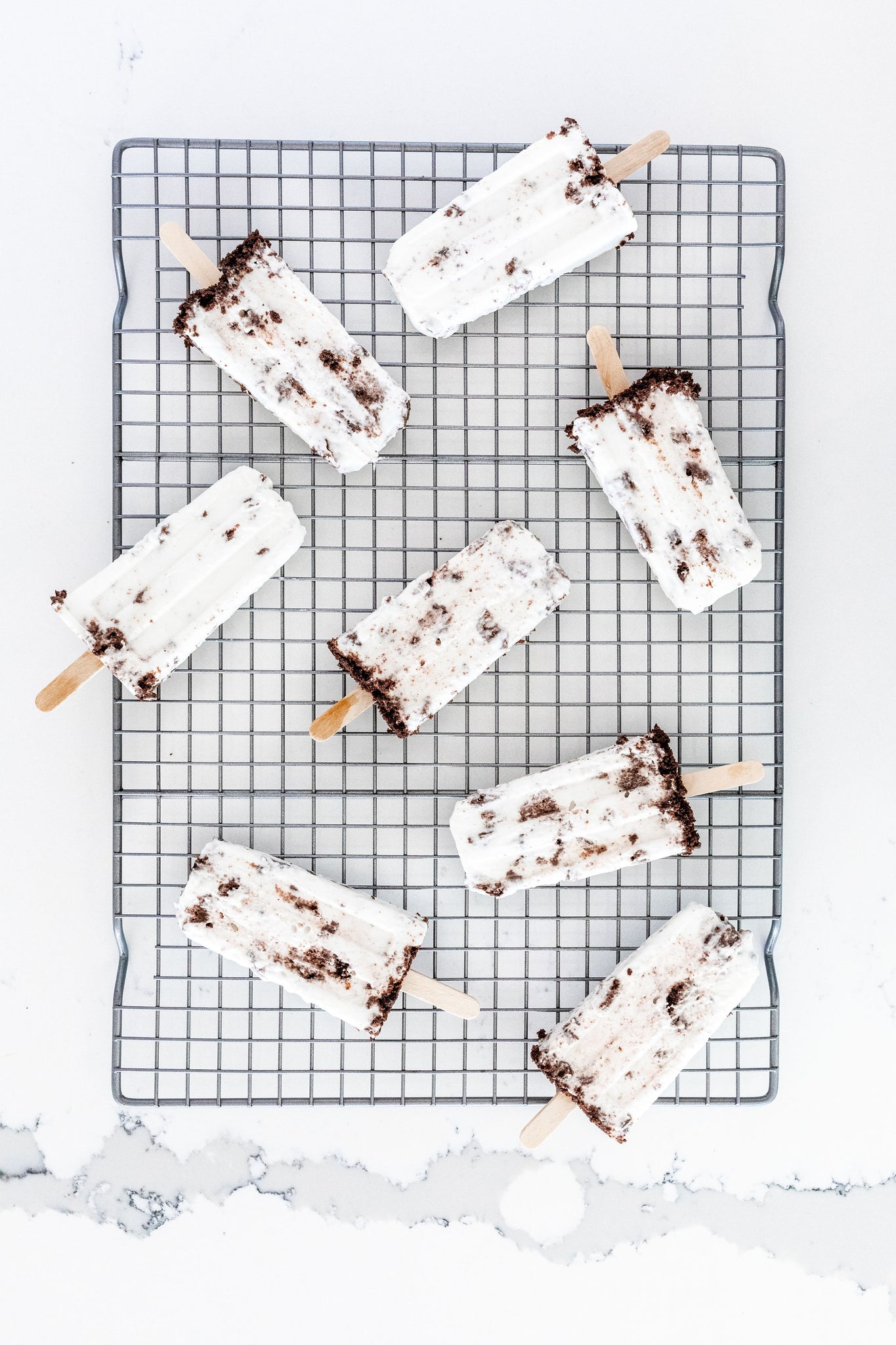 Healthy Ice Cream Popsicles