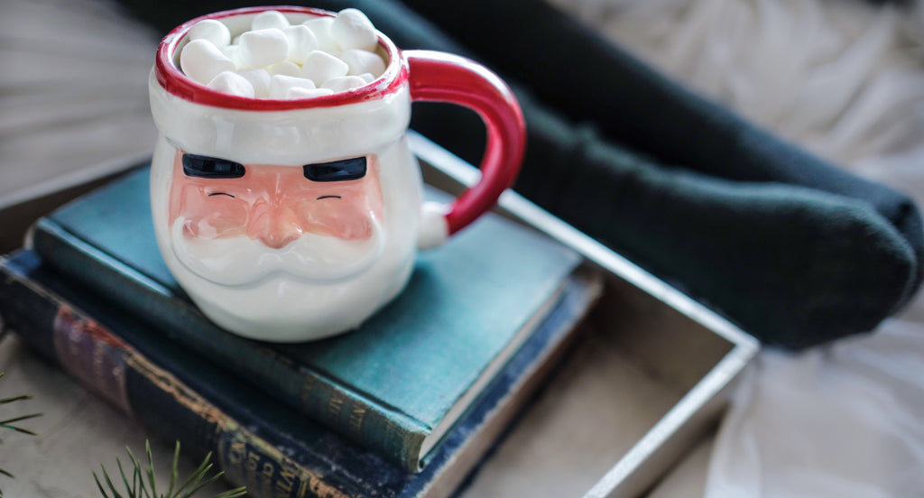 christmas santa mug