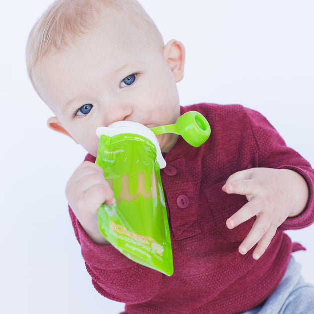Booginhead Squeez'Ems Reusable Baby Food Pouches 