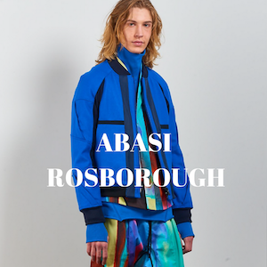 Abasi Rosborough NYC Menswear Designer