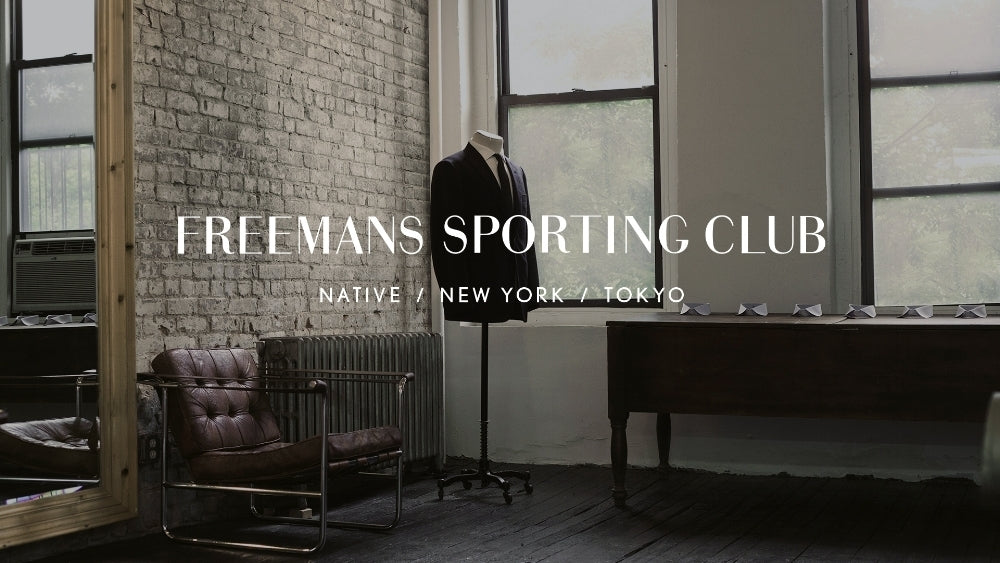 FSC FREEMANS SPORTING CLUB AMERICAN DESIGNER MENSWEAR