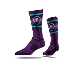 Sock - Purple printed premium 