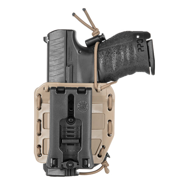 Vega Pistol Gun Police Security Shoulder Holster Pouch Glock 17 19 Black NEW