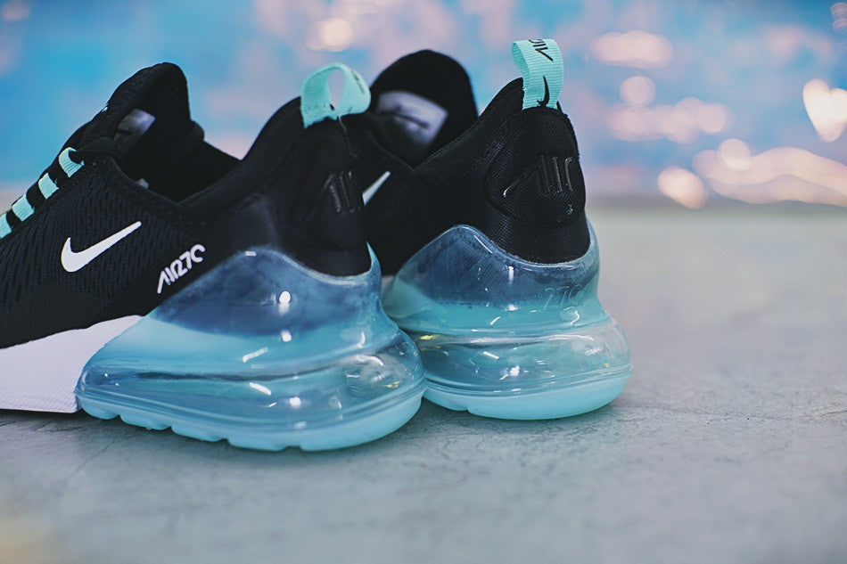 black and teal air max